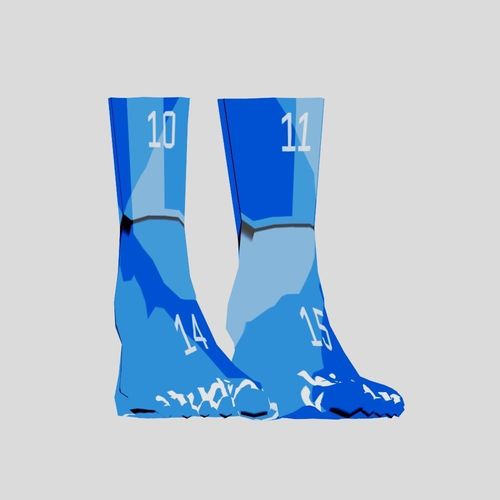 Feet Base Meshes Low-poly 3D model