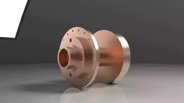 Yamaha XTZ-125 Brake Rear Free 3D model