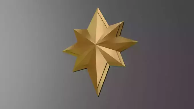 Captain Marvel Cosplay 3D Model Accessories 3D print model