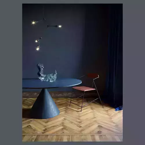 Classy interior scene 3D model