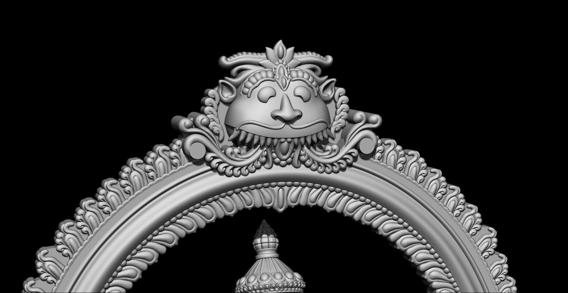 Tirupati Balaji 3D print model_3