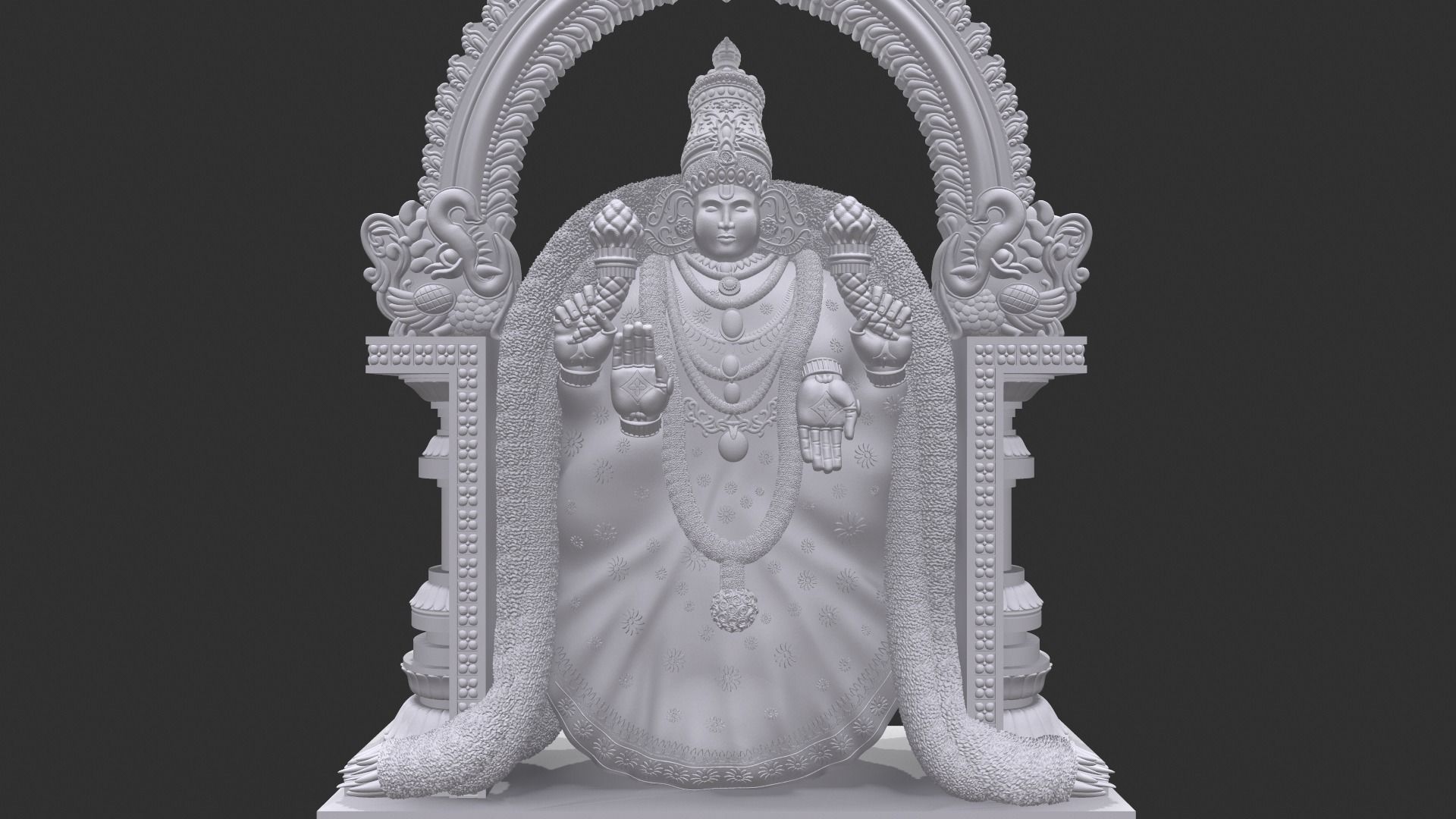 Tirupati Balaji 3D print model_6