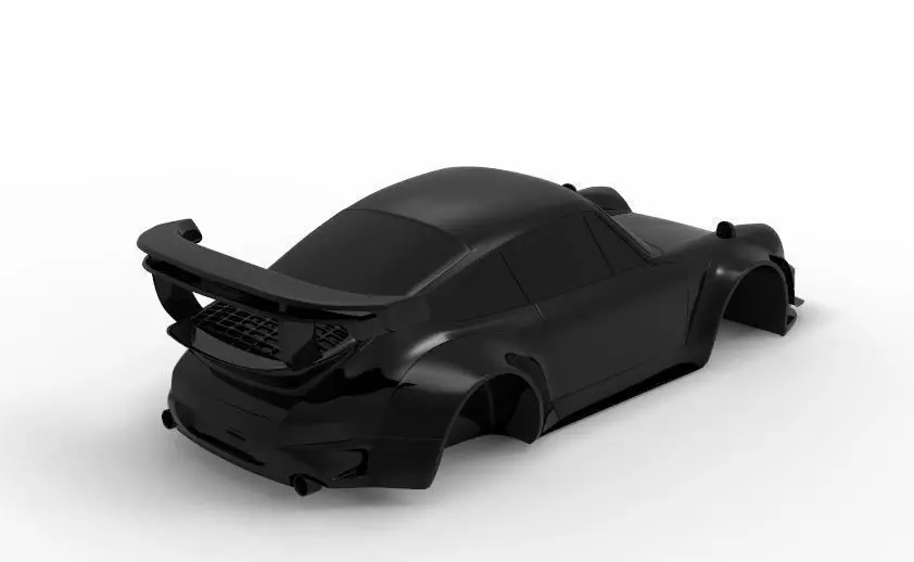 Porshe RWB 3D model_0