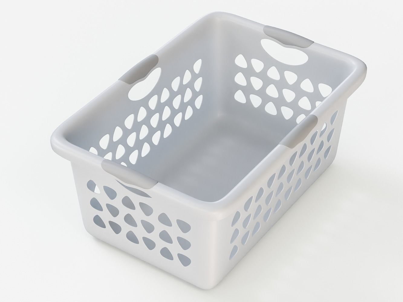 Laundry Basket 01 3D model_4