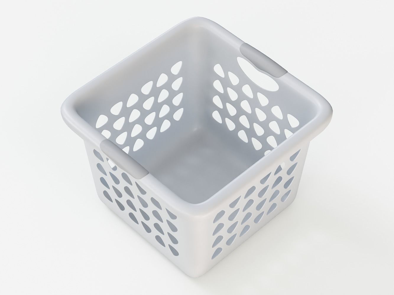 Laundry Basket 02 3D model_4