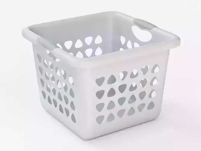 Laundry Basket 02 3D model