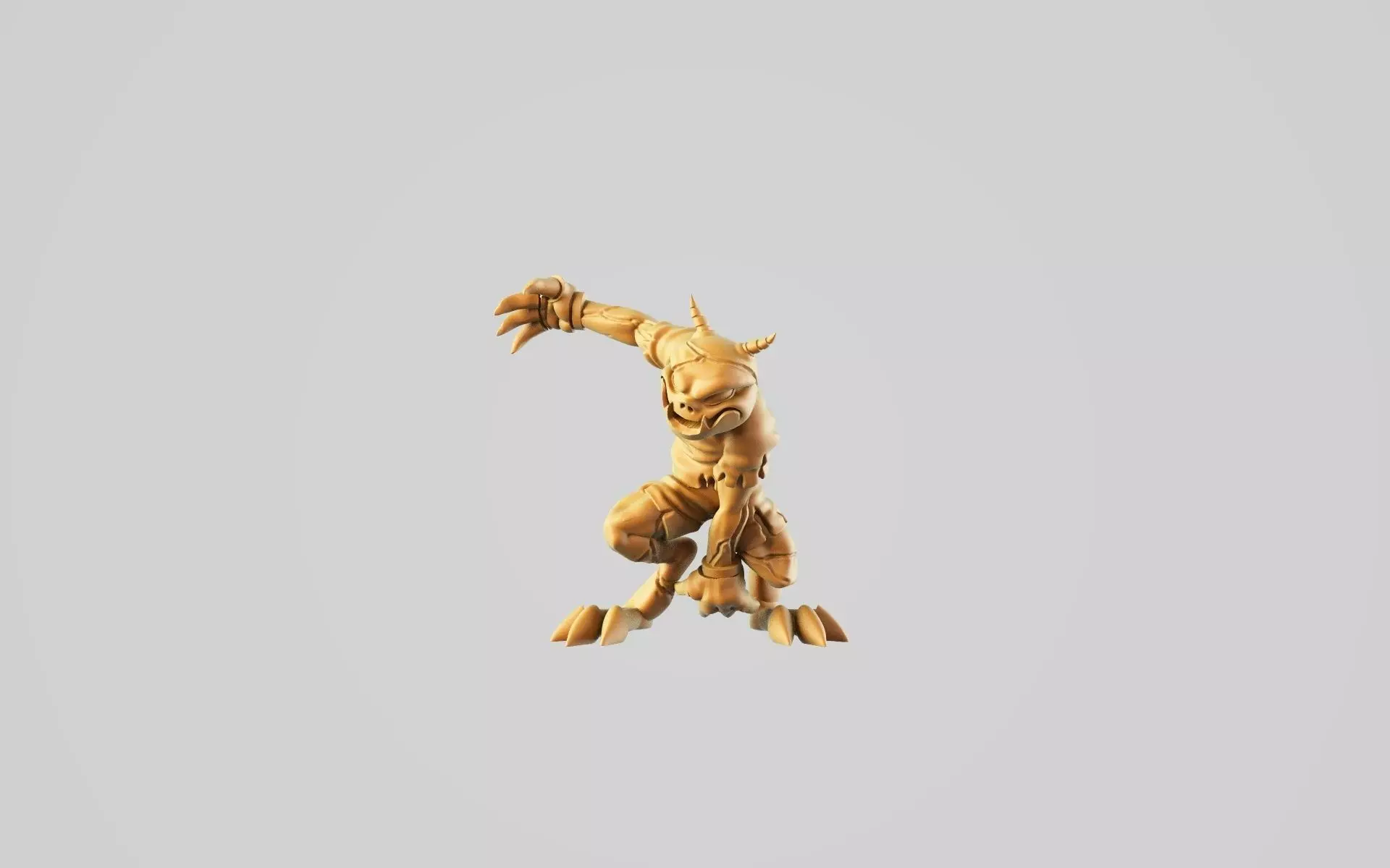 Gargoyle 3 fortnite demons and monsters 3D print model_0