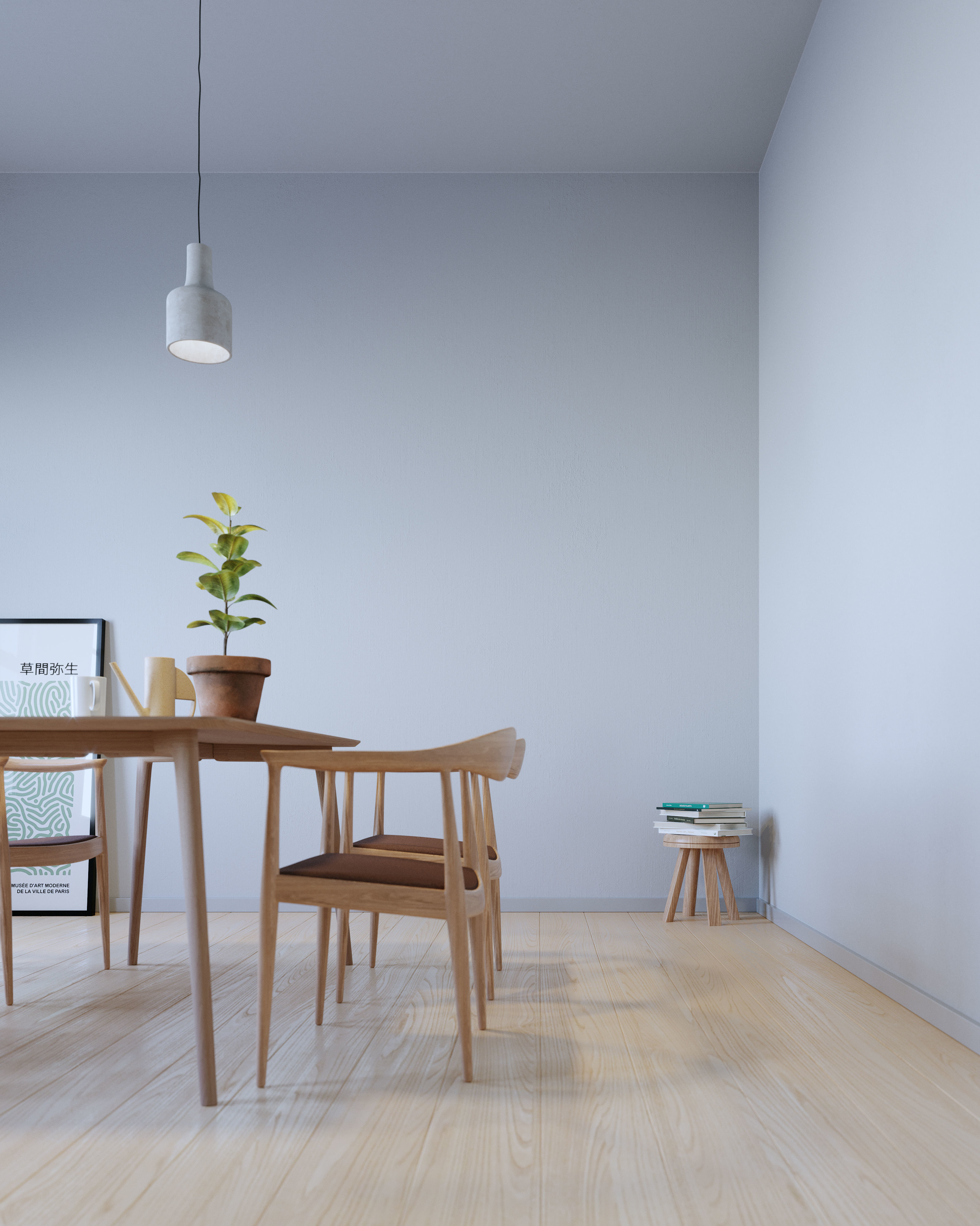 Simple room 3D model_1