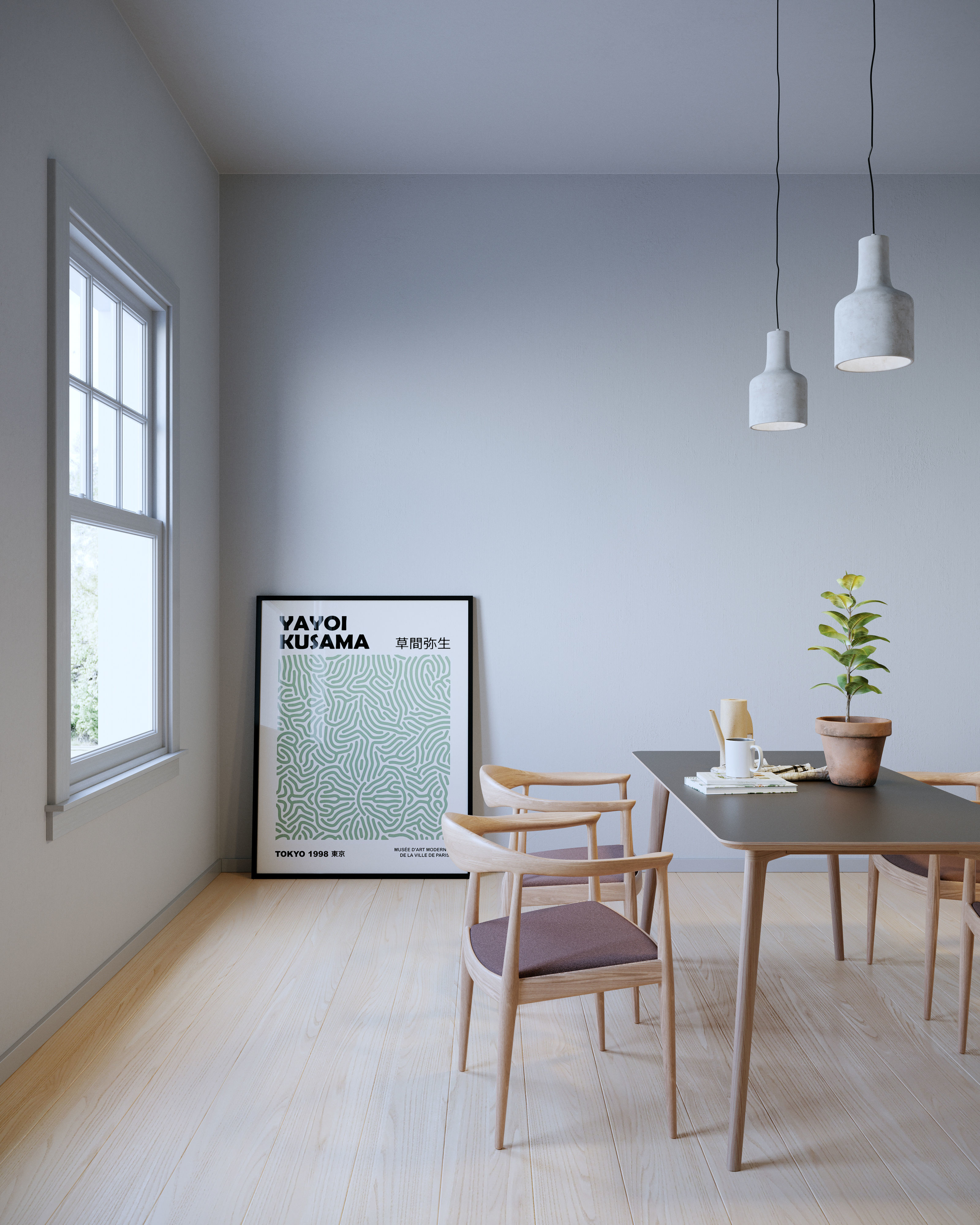 Simple room 3D model_2