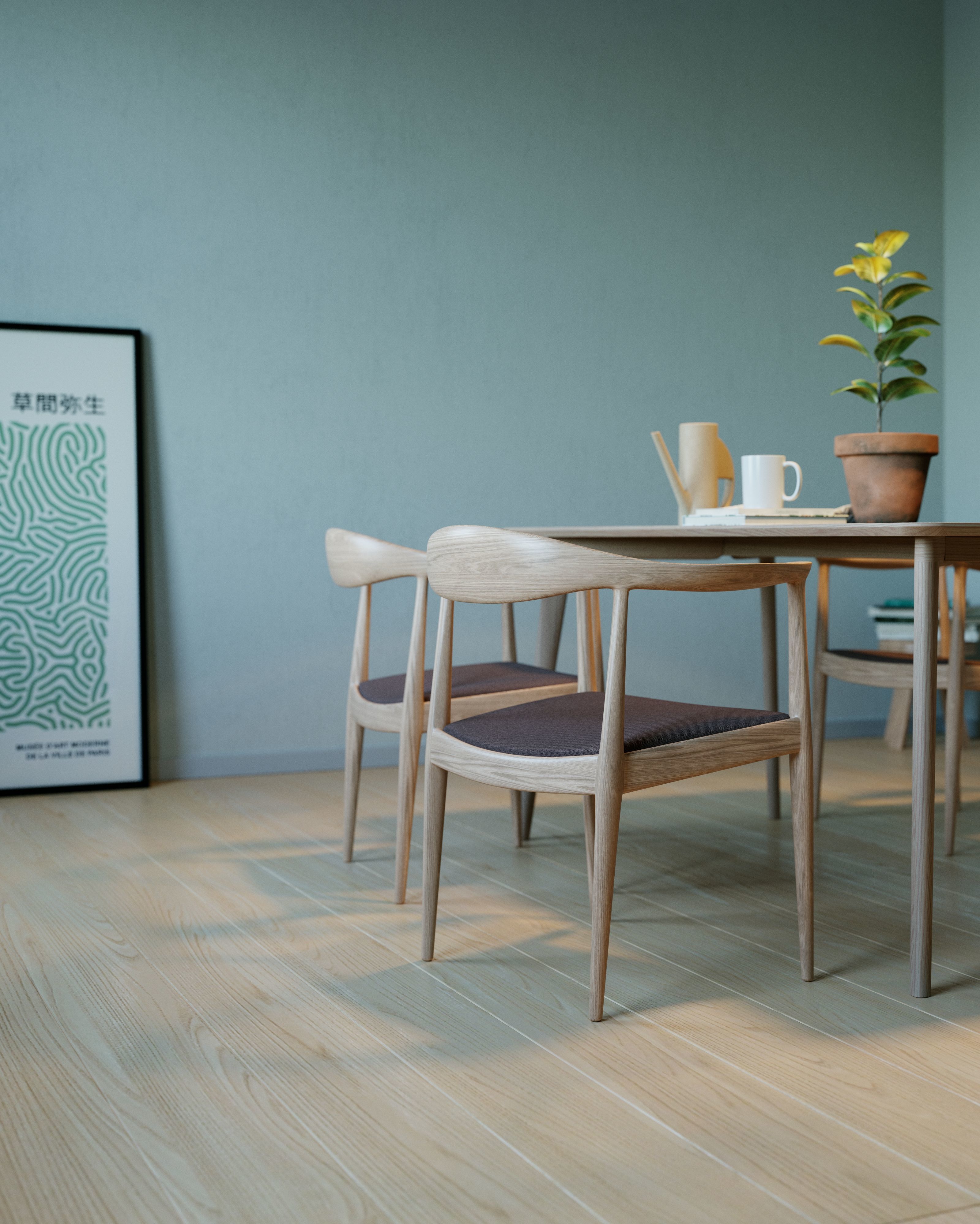 Simple room 3D model_10