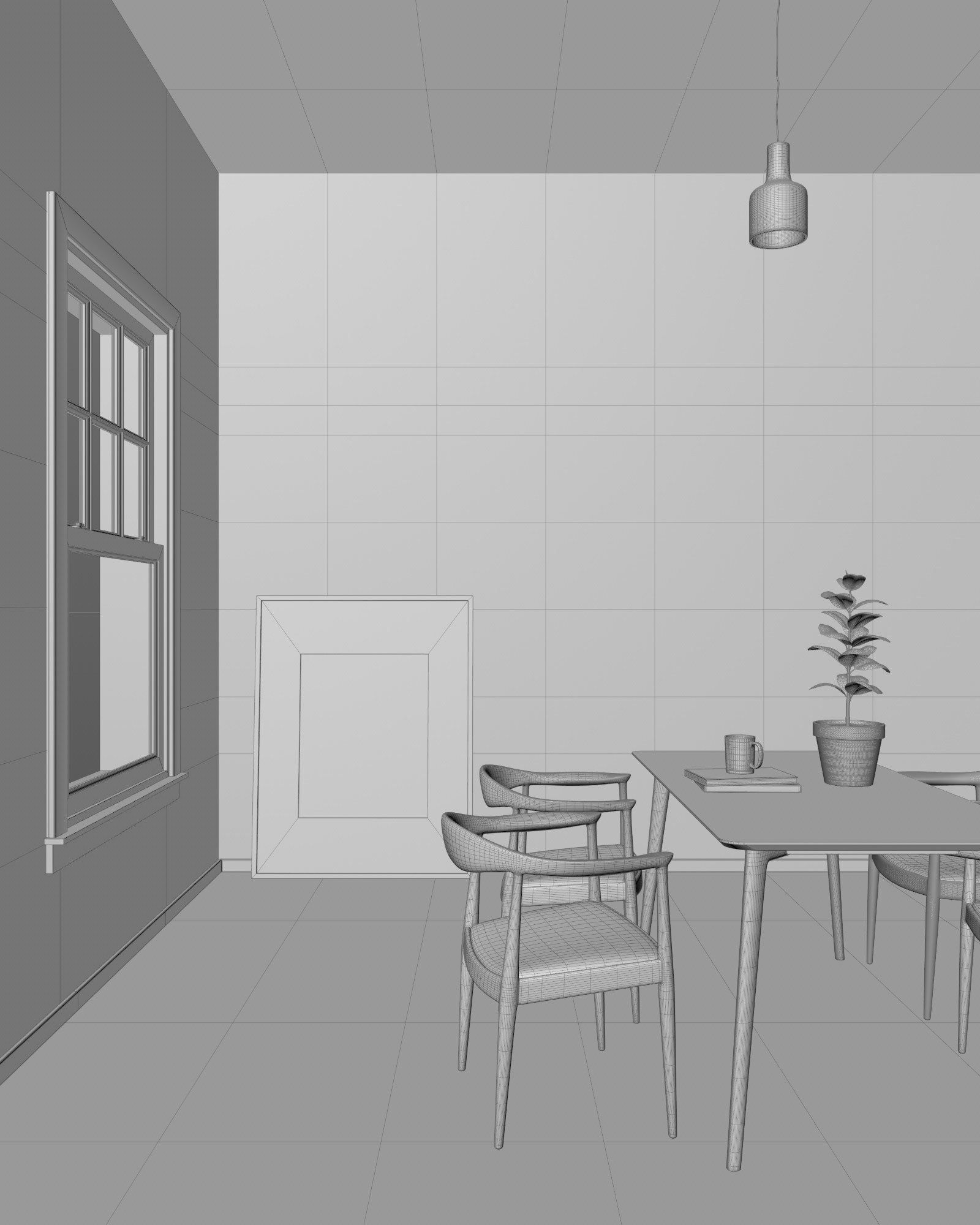 Simple room 3D model_16