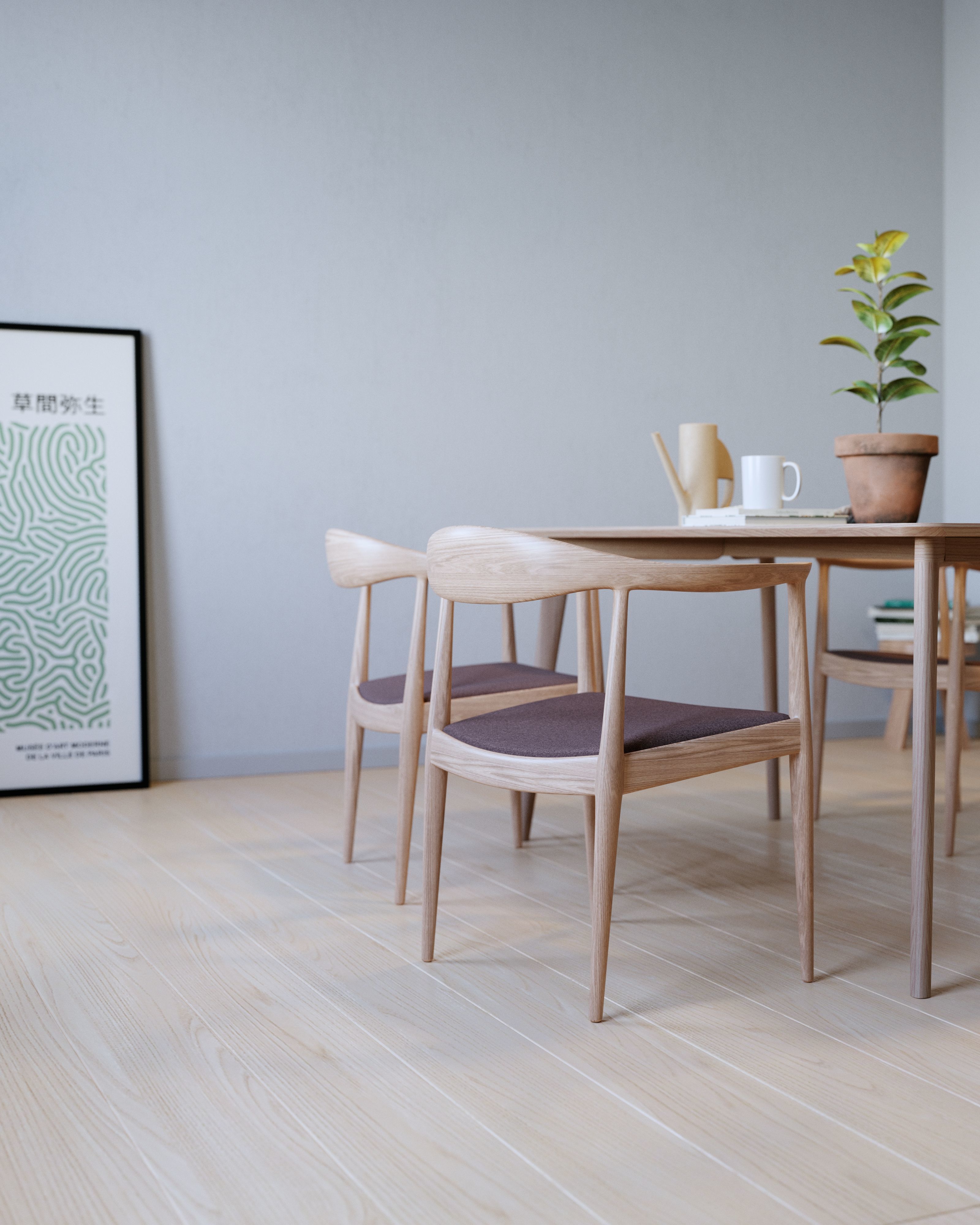 Simple room 3D model_3