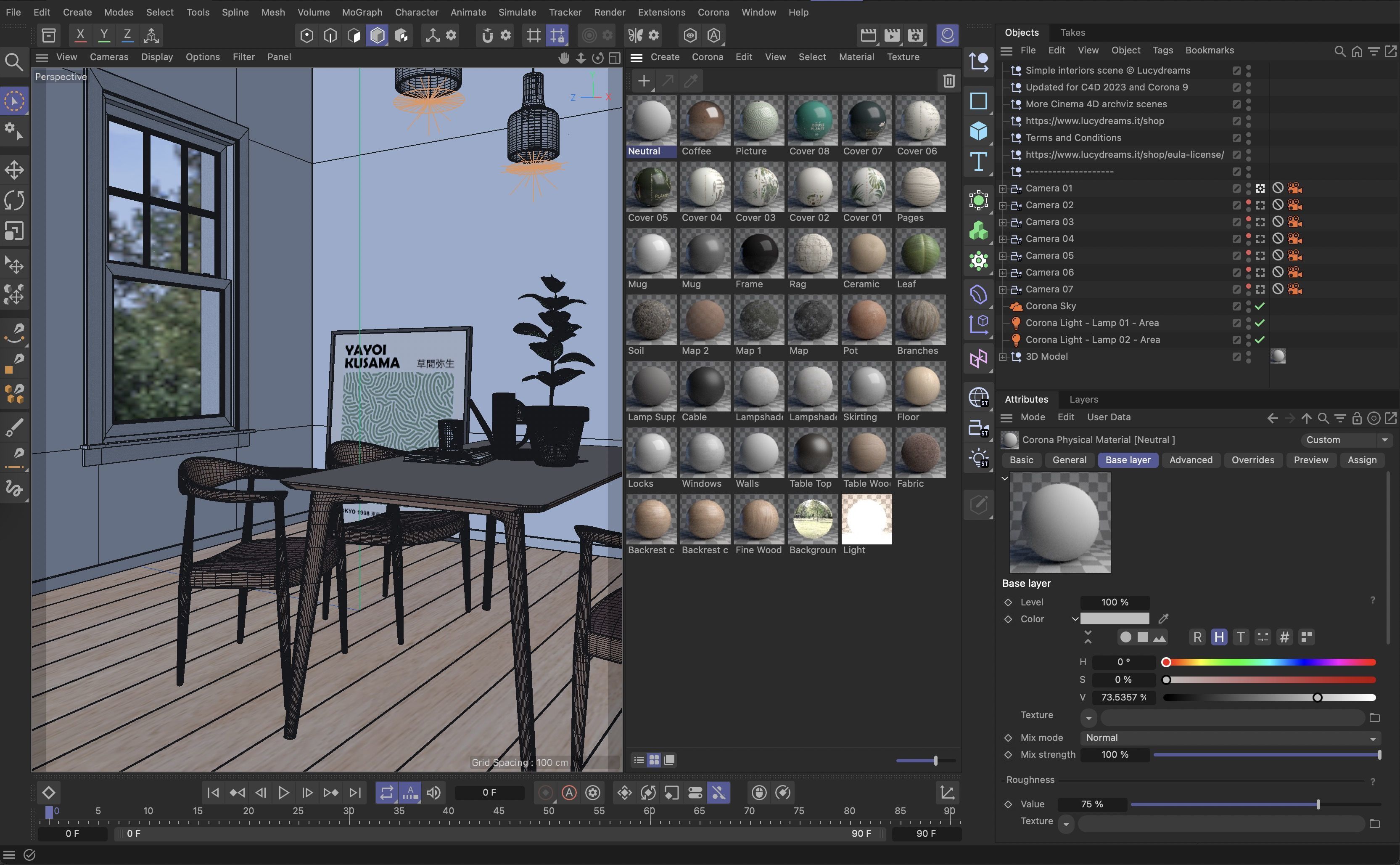 Simple room 3D model_18