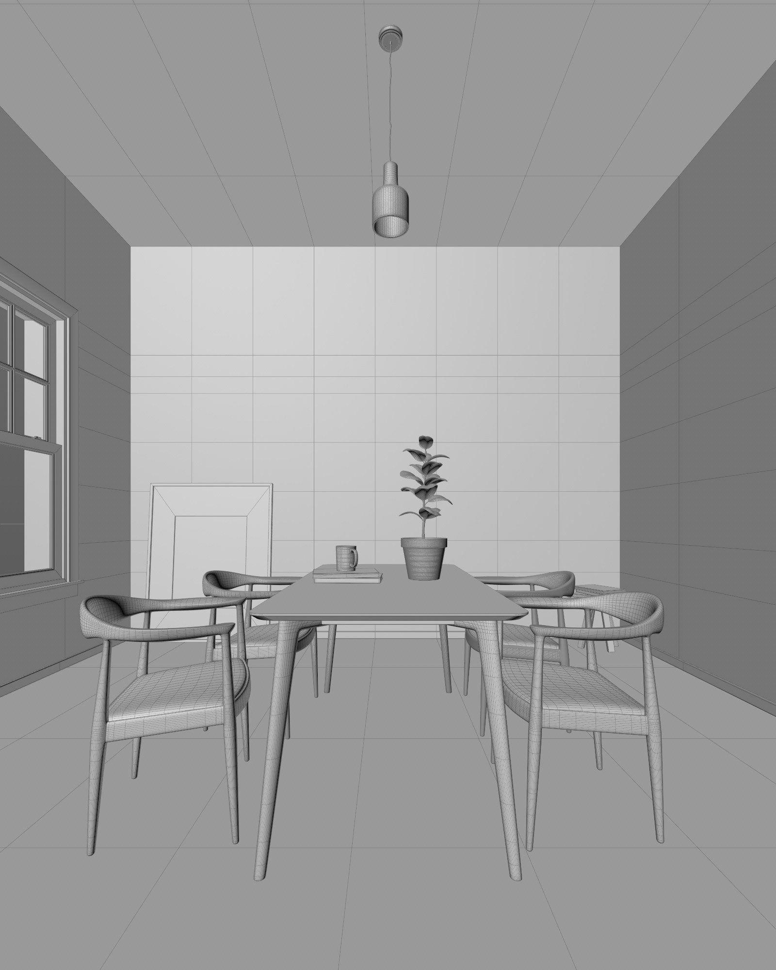 Simple room 3D model_15
