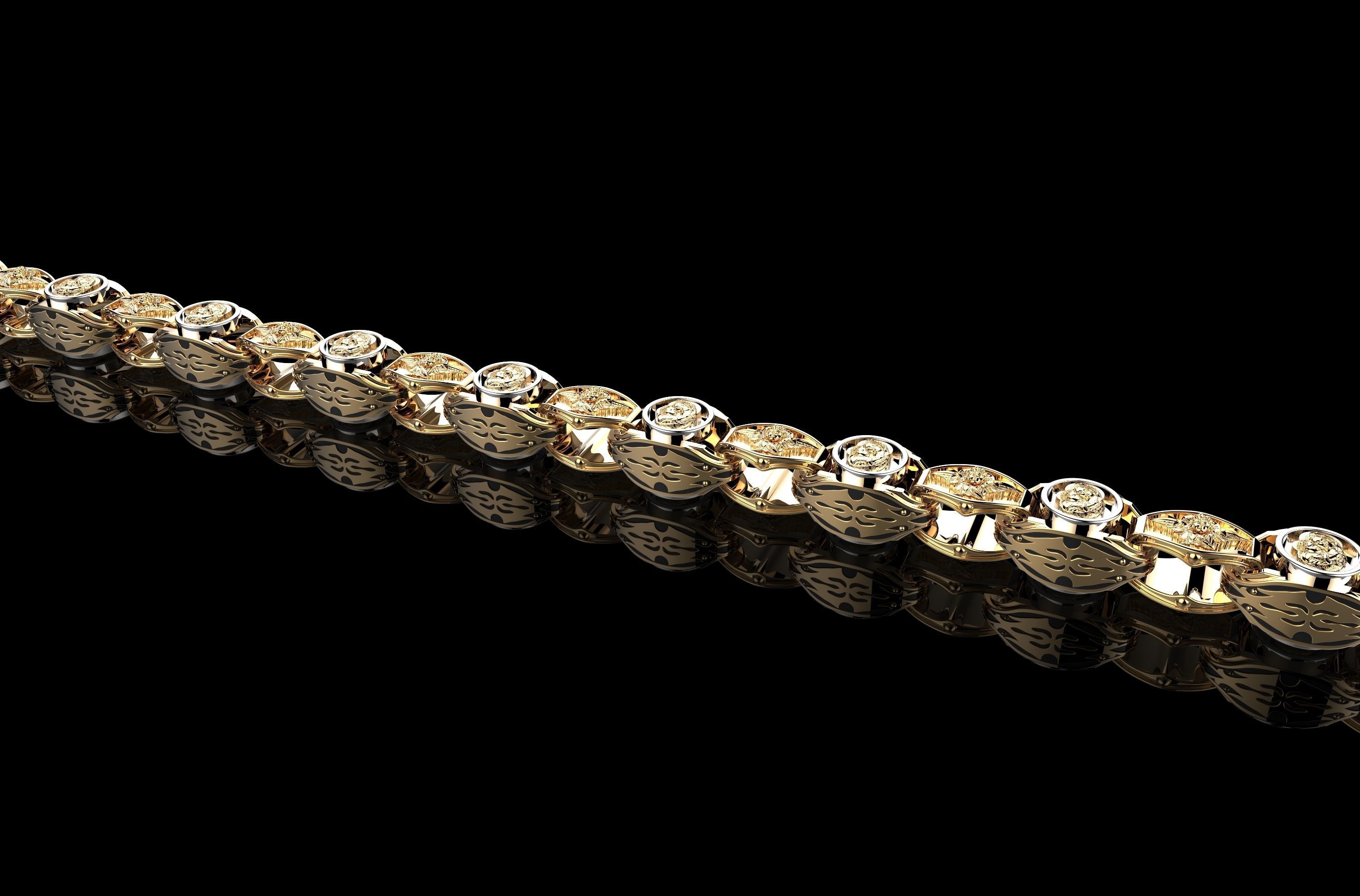 Gold Necklaces 3D print 3D print model_5