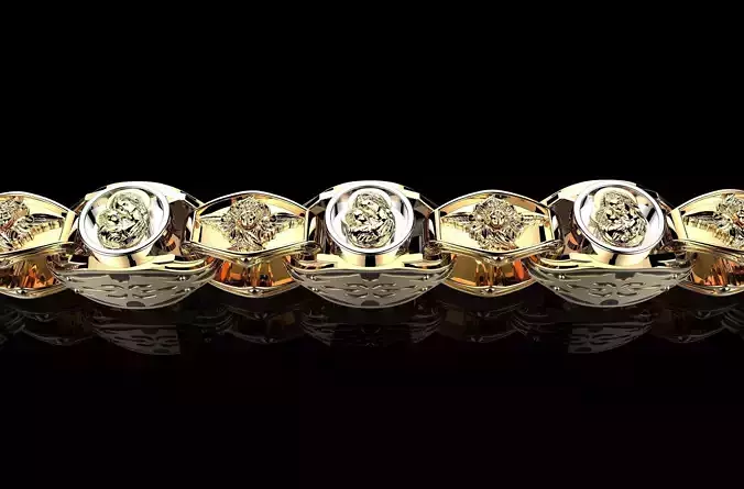 Gold Necklaces 3D print