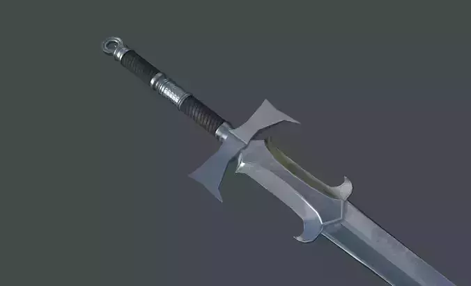 Low Poly Sword - Game Ready asset