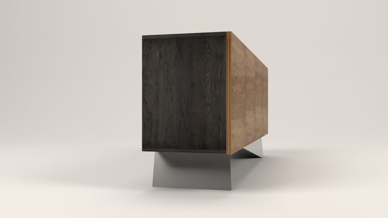 Niramit sideboard Low-poly 3D model_14