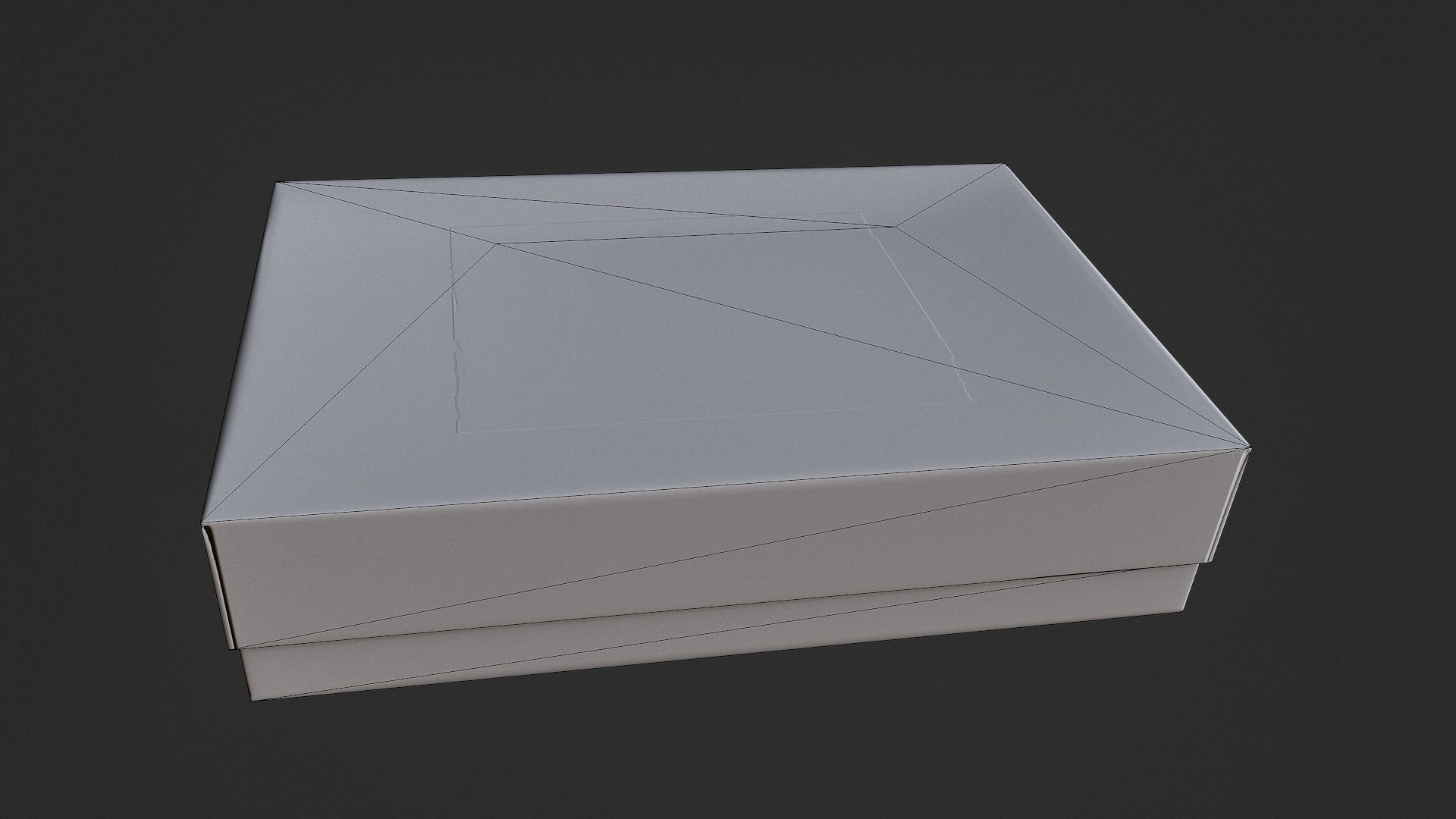 First Aid Kit Box Low-poly 3D model_6