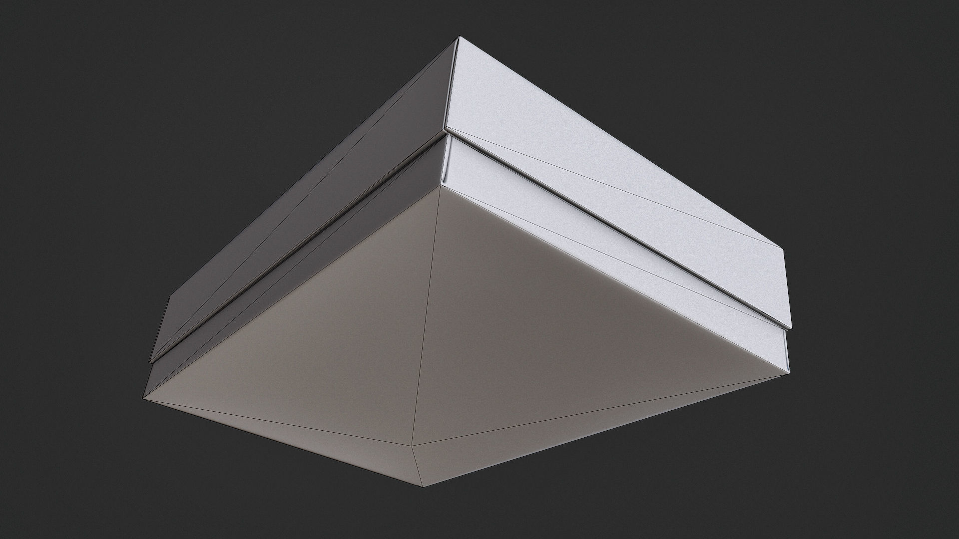 First Aid Kit Box Low-poly 3D model_5