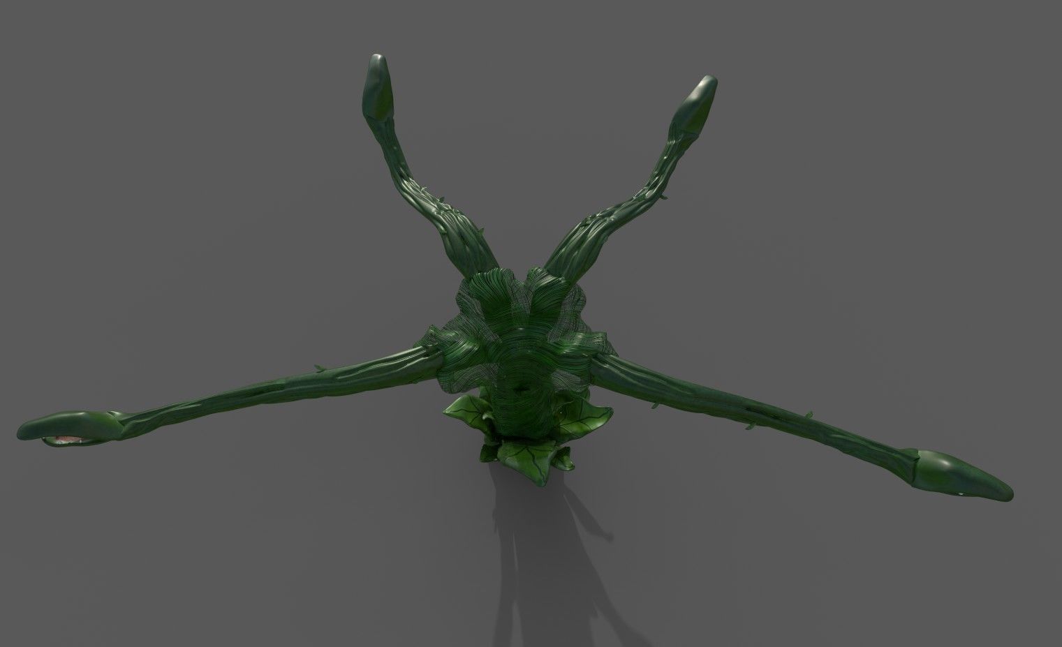 Hungry Plant 3D model_8