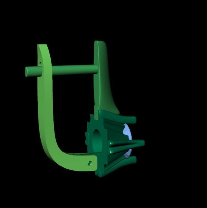 Earrings bi 2  3D print model_9