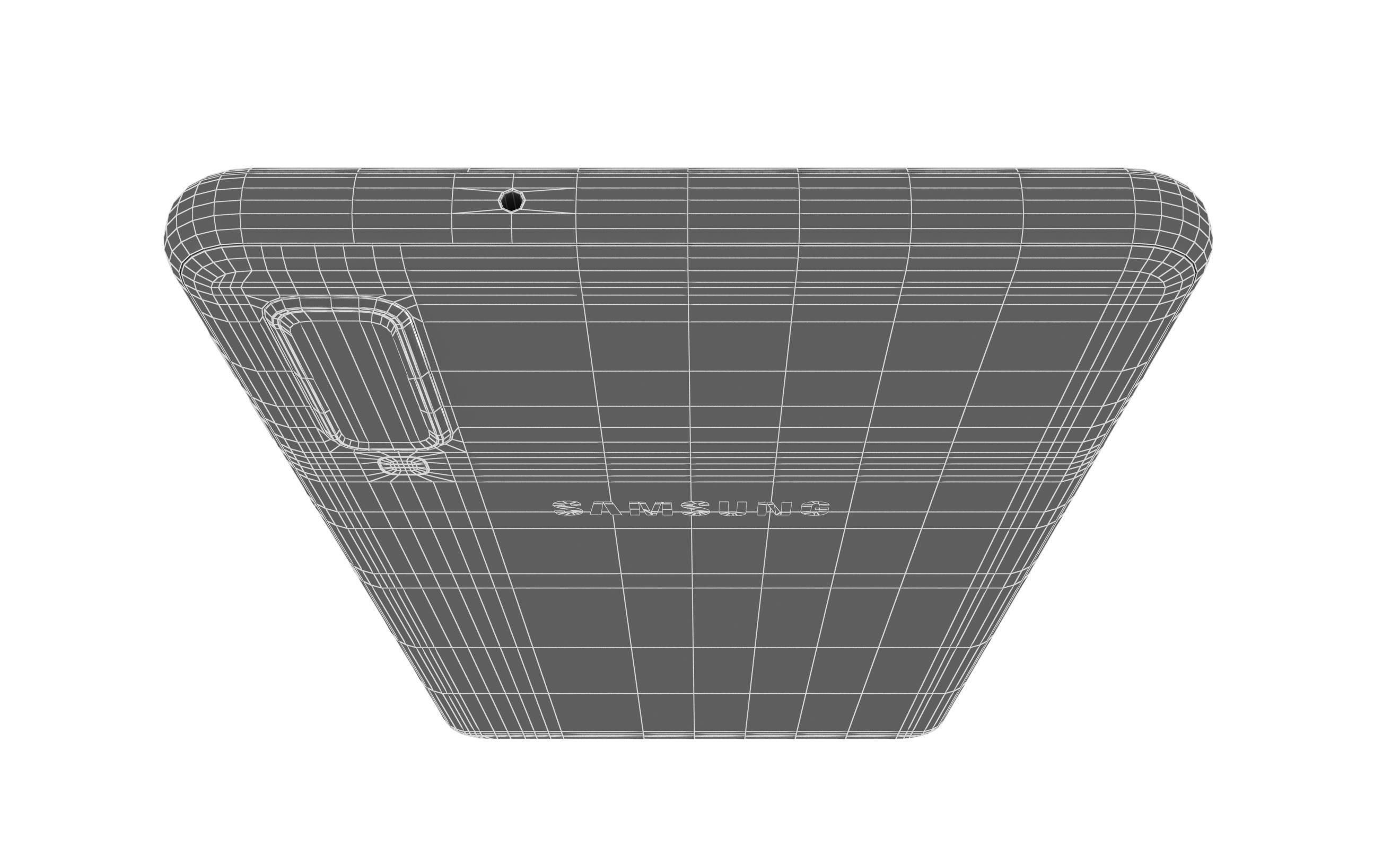 Samsung Galaxy A7 2018 Blue 3D model_18