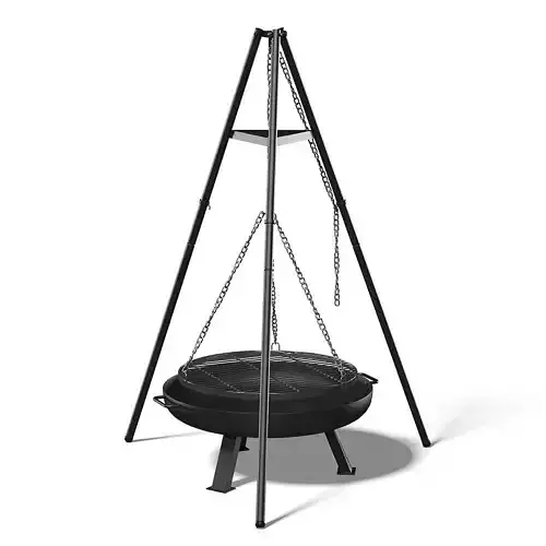Tripod Barbecue 3D Model