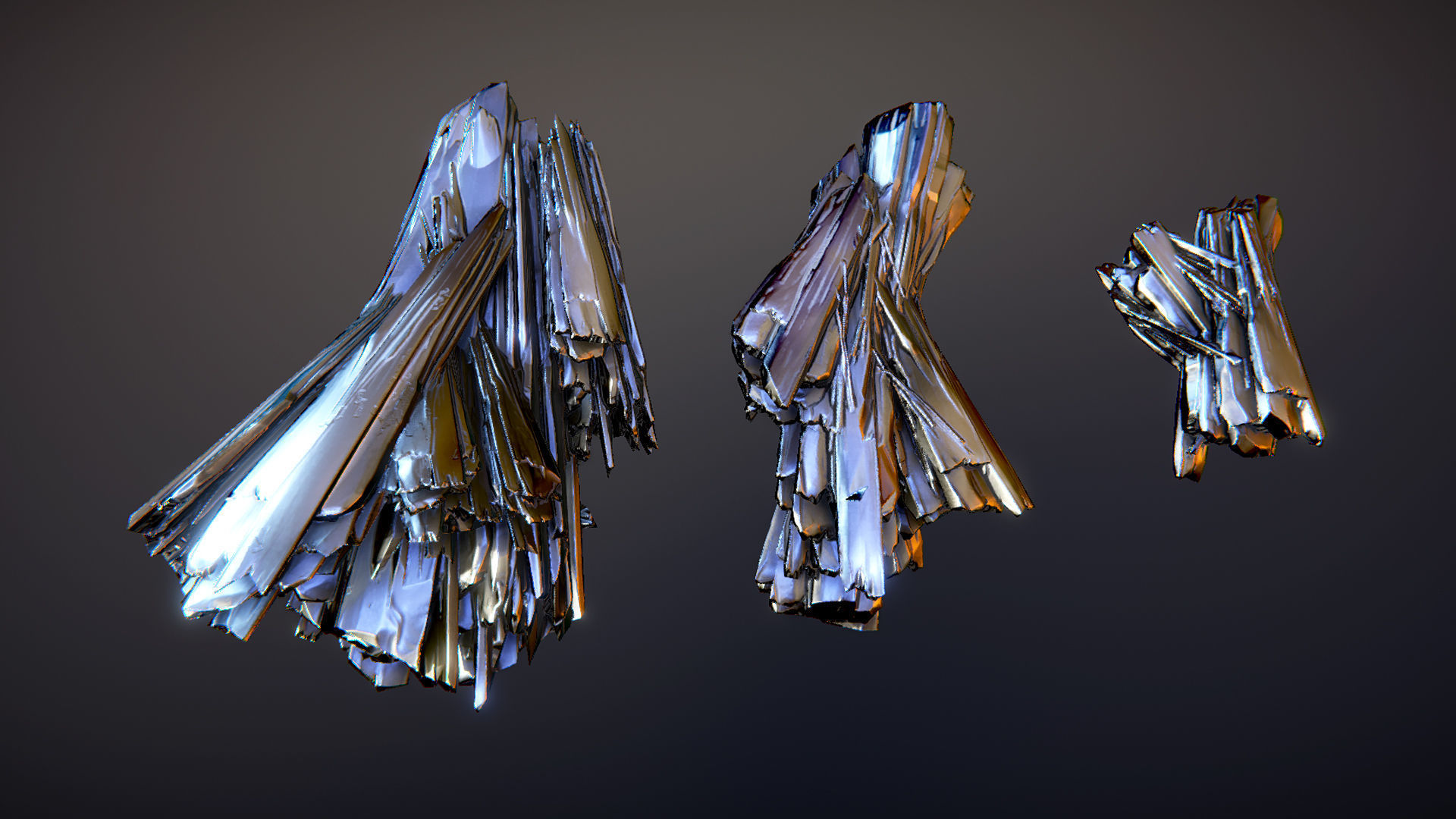 Minerals Pack 2 Low-poly 3D model_4