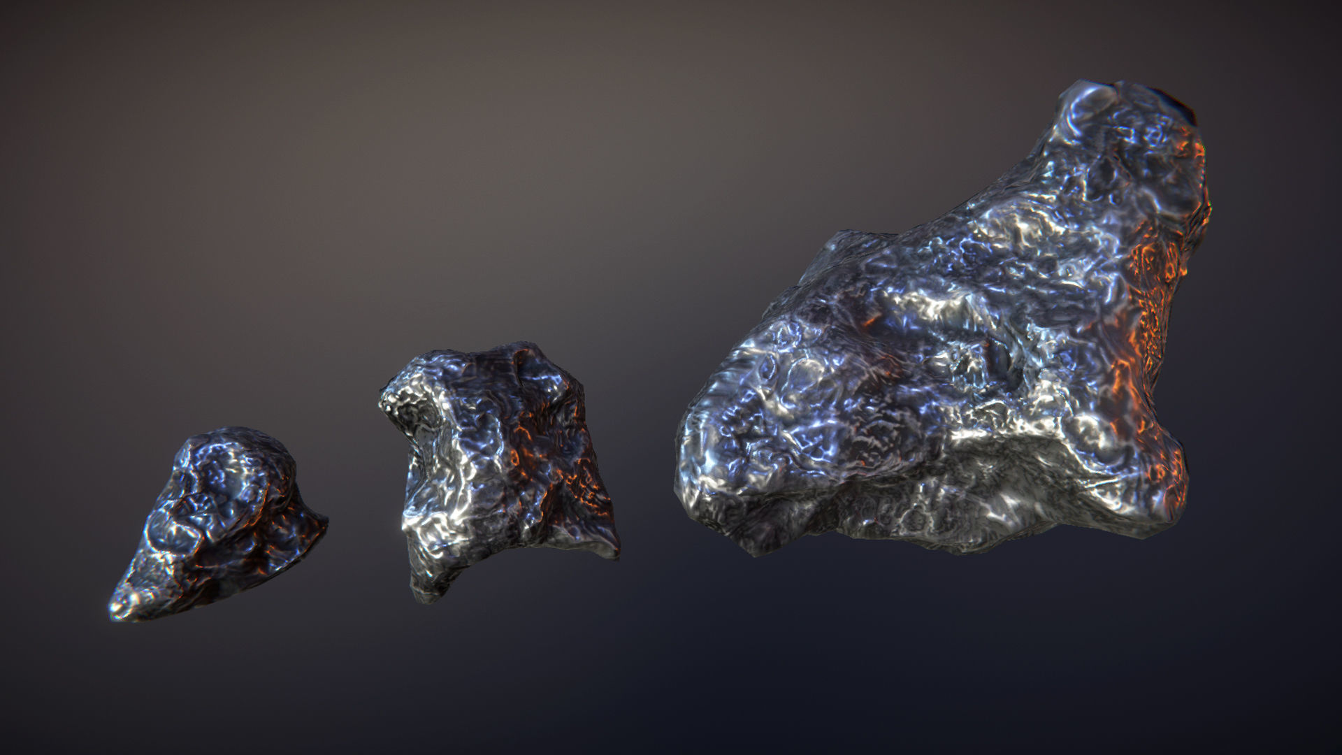 Minerals Pack 2 Low-poly 3D model_5