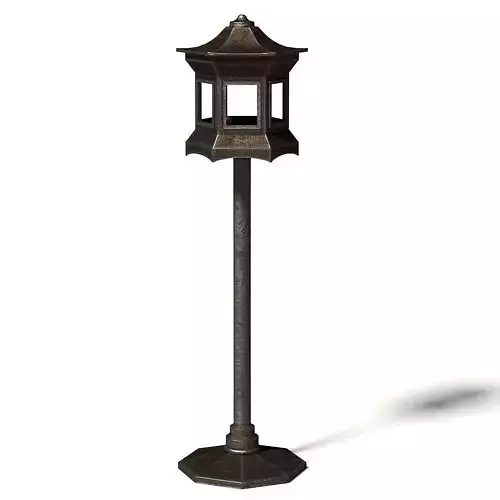 Metal Bird Feeder 3D Model