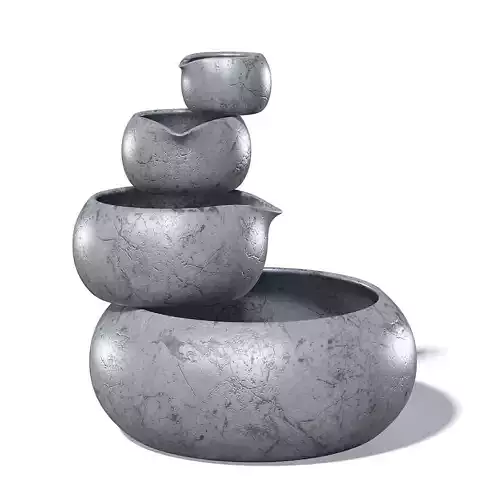 Decorative Pots 3D Model