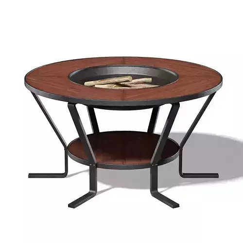 Barbecue Table 3D Model