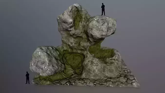 rocks rock formation with people