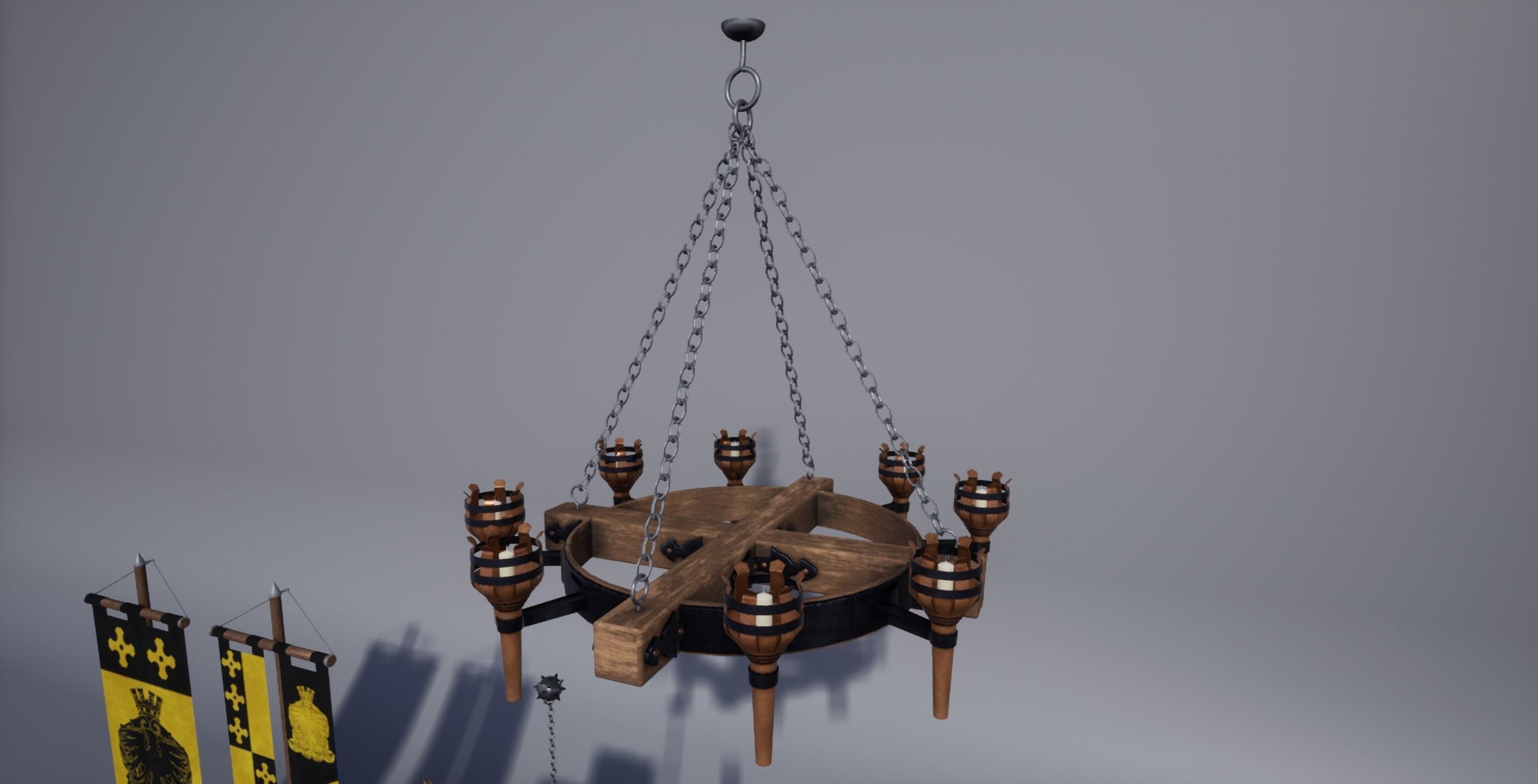 Medieval Props Pack Low-poly 3D model_6