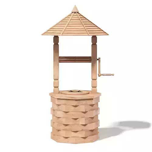 Decorative Well 3D Model