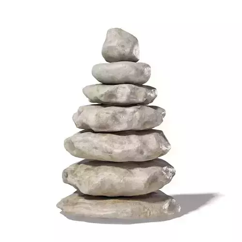 Rock Pile 3D Model