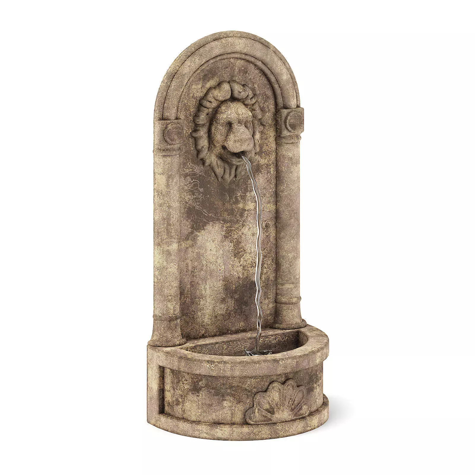 Wall Fountain 3D Model 3D model_0