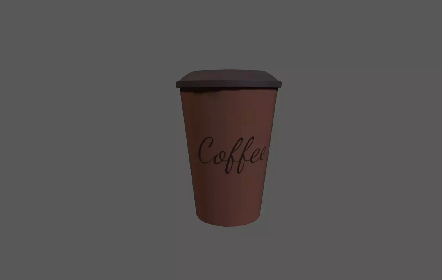 Shake Cup Free low-poly 3D model