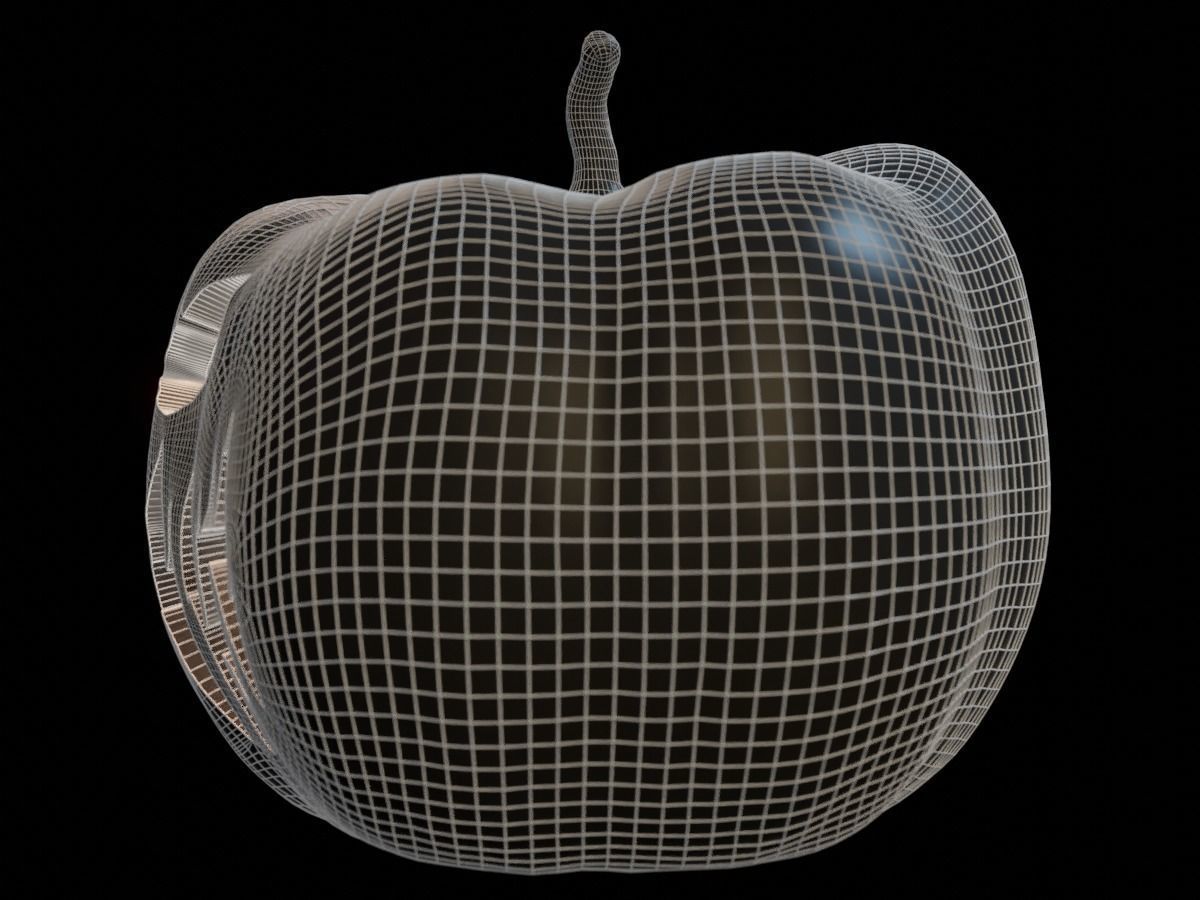 Halloween Pumpkin - Jack-o-lantern 2 3D model_5