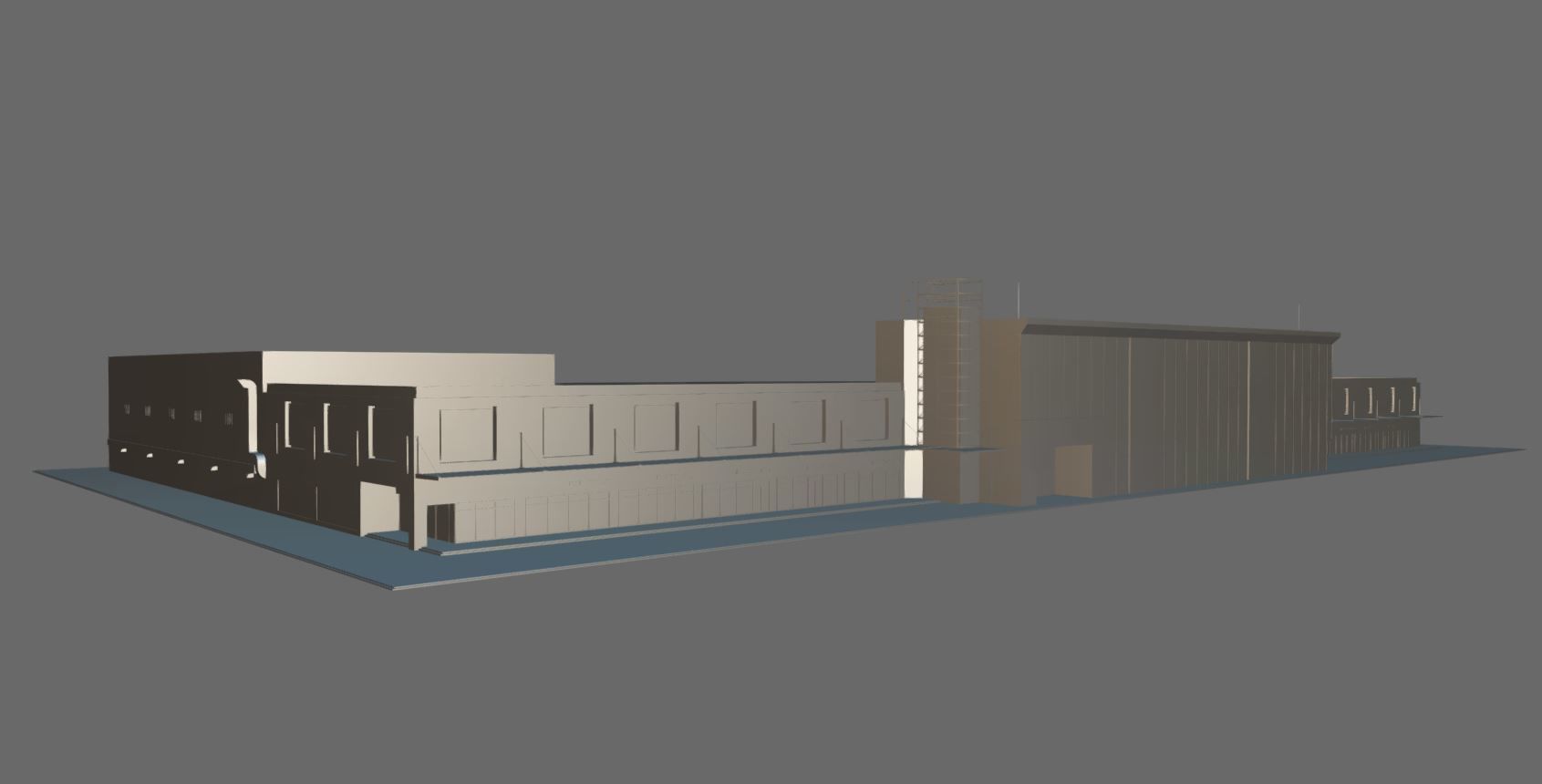 Mall Building 3D model_14