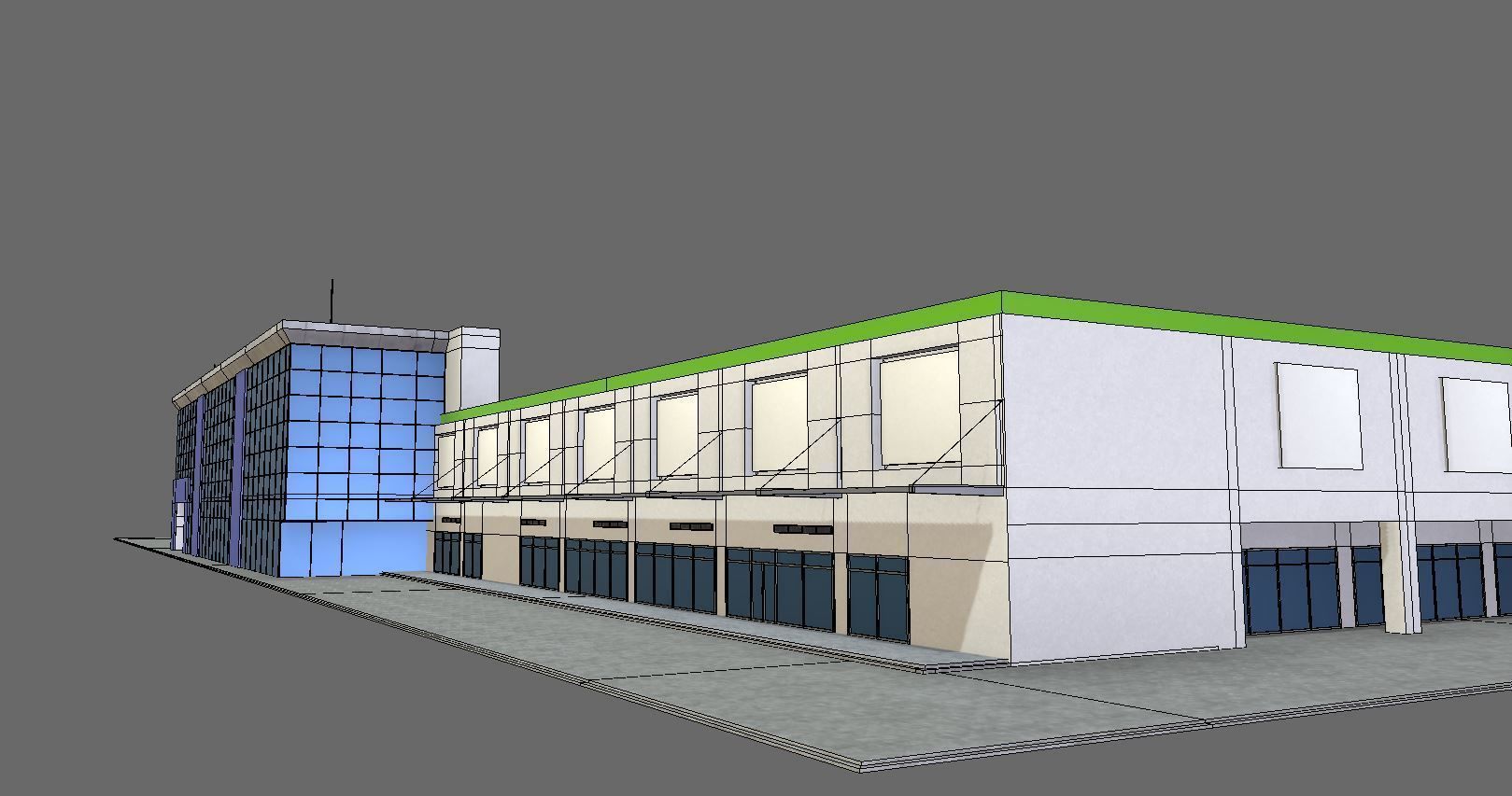 Mall Building 3D model_13