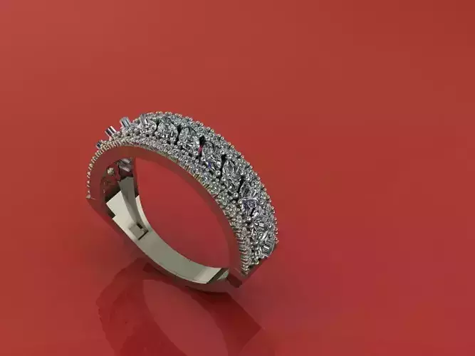 diamond set ring