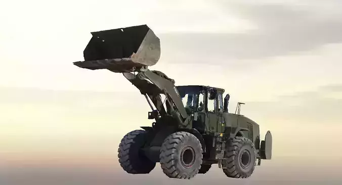 A real tractor