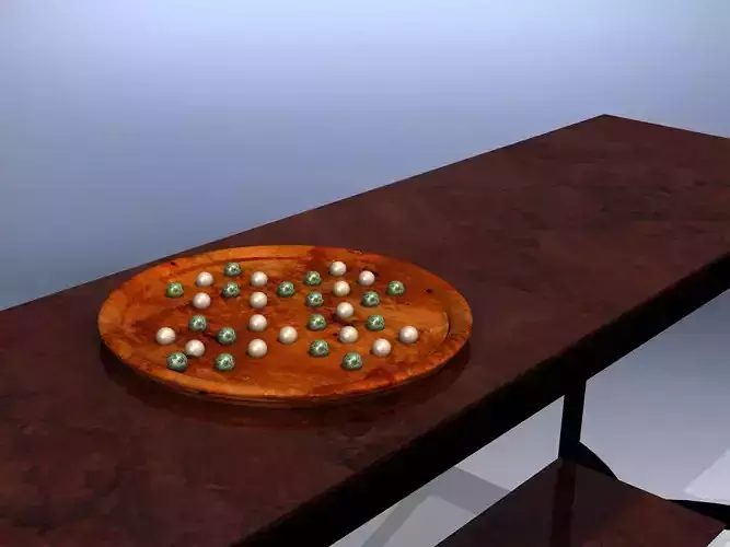 Solitaire game Free 3D model