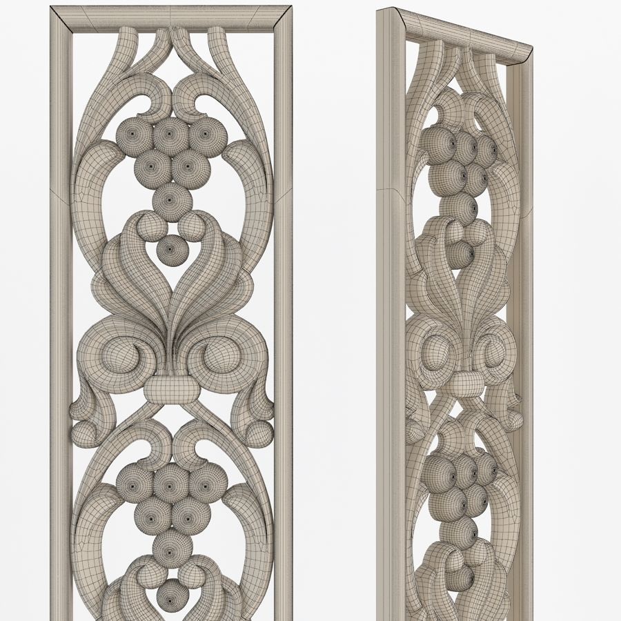 Decor CNC 3D model_5