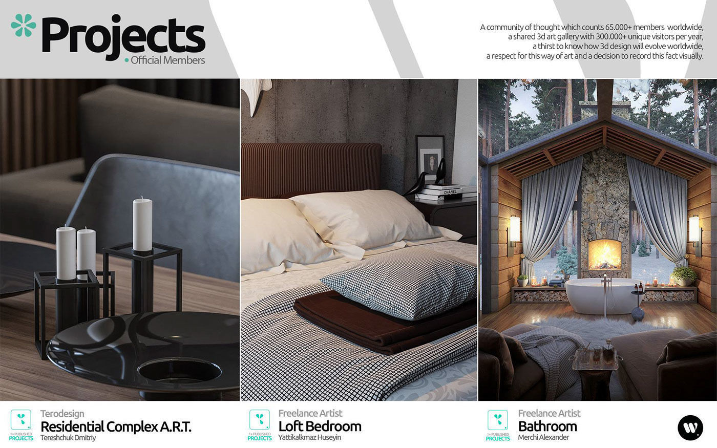 BEDROOM SCENE 3D model_3