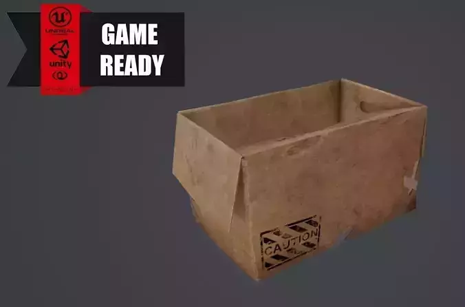 CARDBOARD-1 LOW POLY - HIGH QUALITY