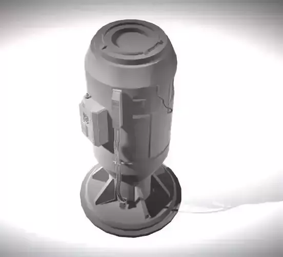 Sci-Fi Power Generator - Tech Element