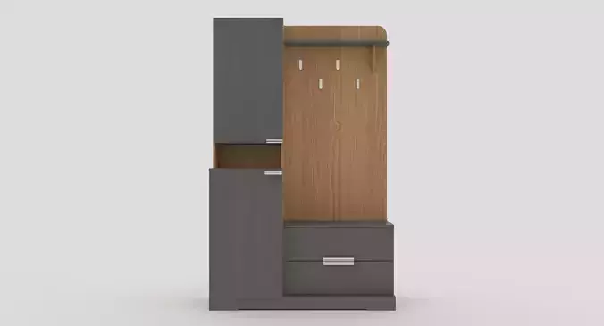 hallway 3 wardrobe with drawers and shelves